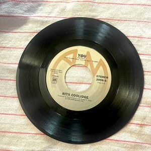 Rita Coolidge vintage vinyl record 45 rpm